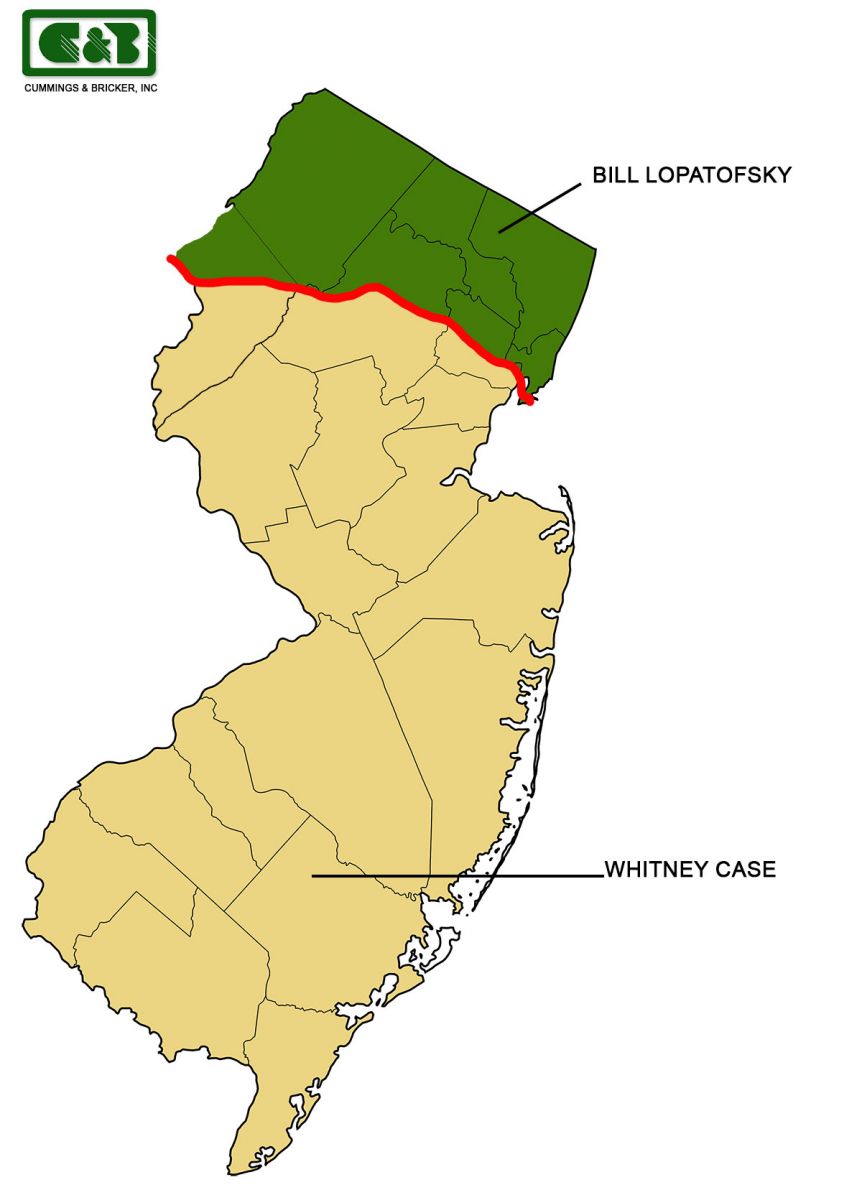 New Jersey Sales Regions