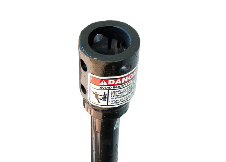  2 inch round 4 inch fab auger collar
