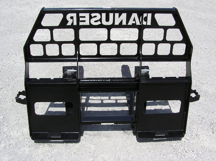 Product Detail Page SkidSteer Quick Attach Pallet Forks Danuser