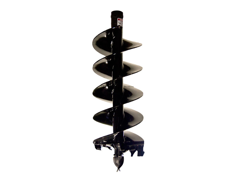 Cast Auger for difficult ground conditions-fracturable rock, asphalt, frozen ground, heavy clay, & compacted soils.