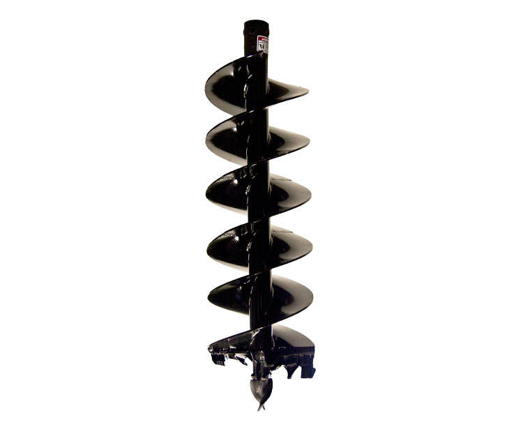 Cast Auger for difficult ground conditions-fracturable rock, asphalt, frozen ground, heavy clay, & compacted soils.