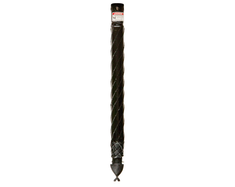 Dirtless digging solution which produces a hole with no loose dirt in the bottom or around the top of the hole.