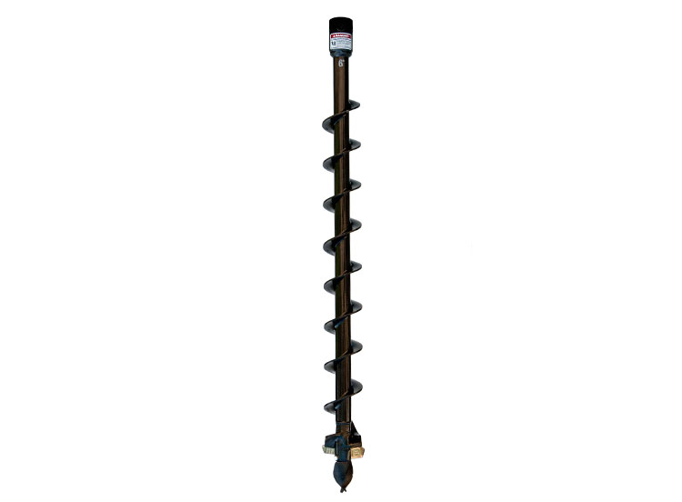 Cast Auger for difficult ground conditions-fracturable rock, asphalt, frozen ground, heavy clay, & compacted soils.
