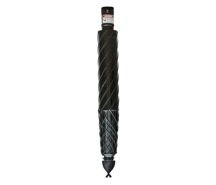 Dirtless digging solution which produces a hole with no loose dirt in the bottom or around the top of the hole.