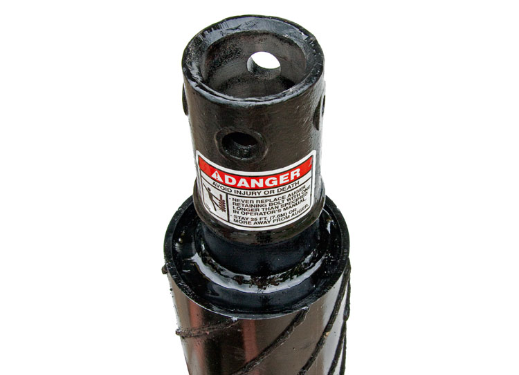 Dirtless digging solution which produces a hole with no loose dirt in the bottom or around the top of the hole.