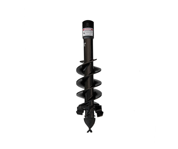 Cast Auger for difficult ground conditions-fracturable rock, asphalt, frozen ground, heavy clay, & compacted soils.