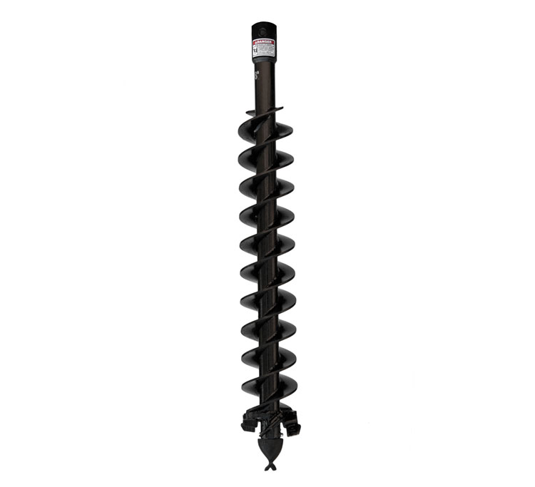  Cast Auger for difficult ground conditions-fracturable rock, asphalt, frozen ground, heavy clay, & compacted soils.