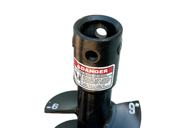 Fab Auger for light to moderate ground conditions