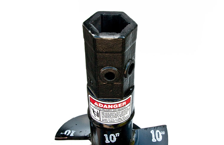 Fab Auger for light to moderate ground conditions