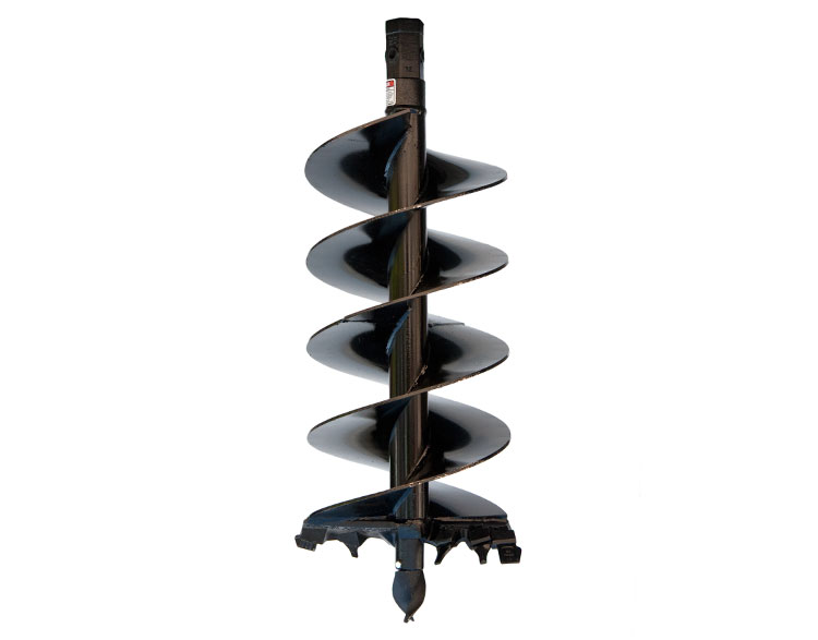  Cast Auger for difficult ground conditions-fracturable rock, asphalt, frozen ground, heavy clay, & compacted soils.