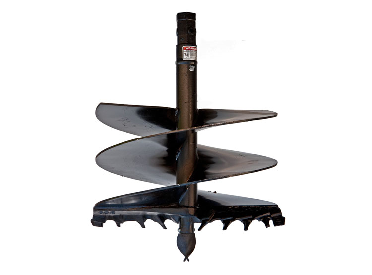  Cast Auger for difficult ground conditions-fracturable rock, asphalt, frozen ground, heavy clay, & compacted soils.