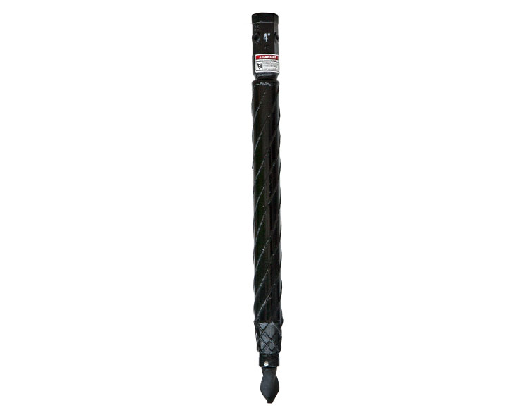 Dirtless digging solution which produces a hole with no loose dirt in the bottom or around the top of the hole.