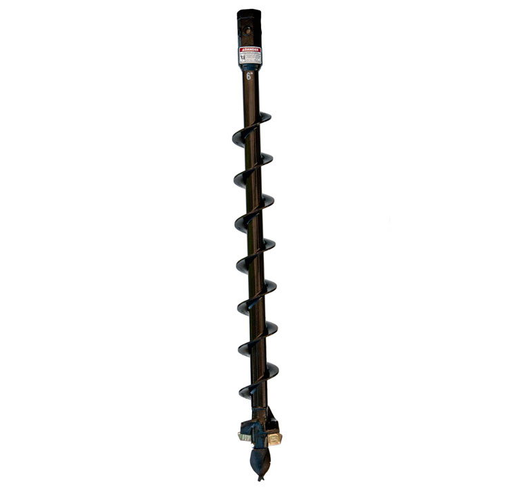  Cast Auger for difficult ground conditions-fracturable rock, asphalt, frozen ground, heavy clay, & compacted soils.