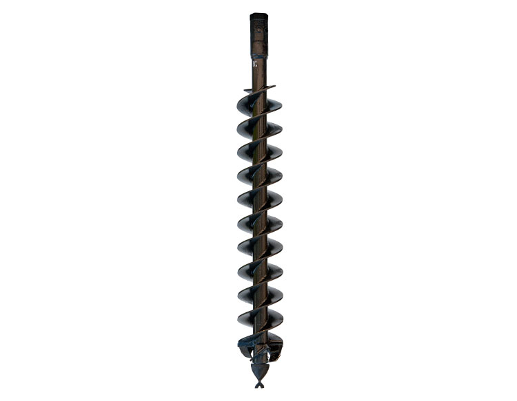  Cast Auger for difficult ground conditions-fracturable rock, asphalt, frozen ground, heavy clay, & compacted soils.