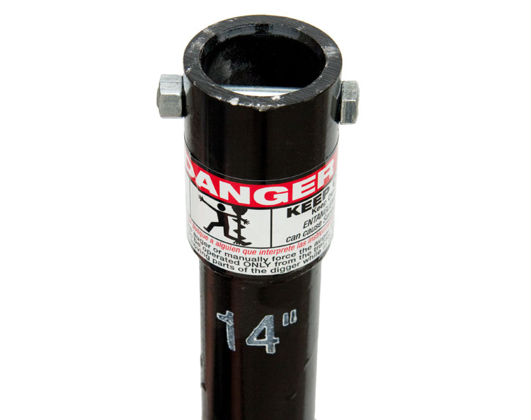Auger 14 X 40 Serrated Cutting Edge W 2 Round Danuser