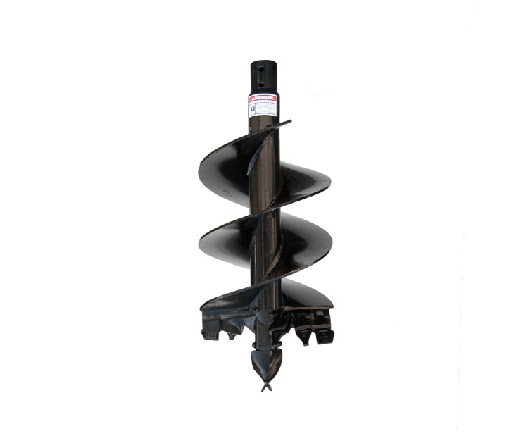 Cast Auger for difficult ground conditions-fracturable rock, asphalt, frozen ground, heavy clay, & compacted soils.