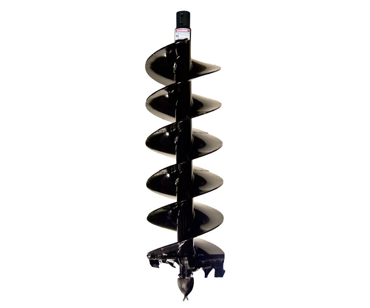 Cast Auger for difficult ground conditions-fracturable rock, asphalt, frozen ground, heavy clay, & compacted soils.