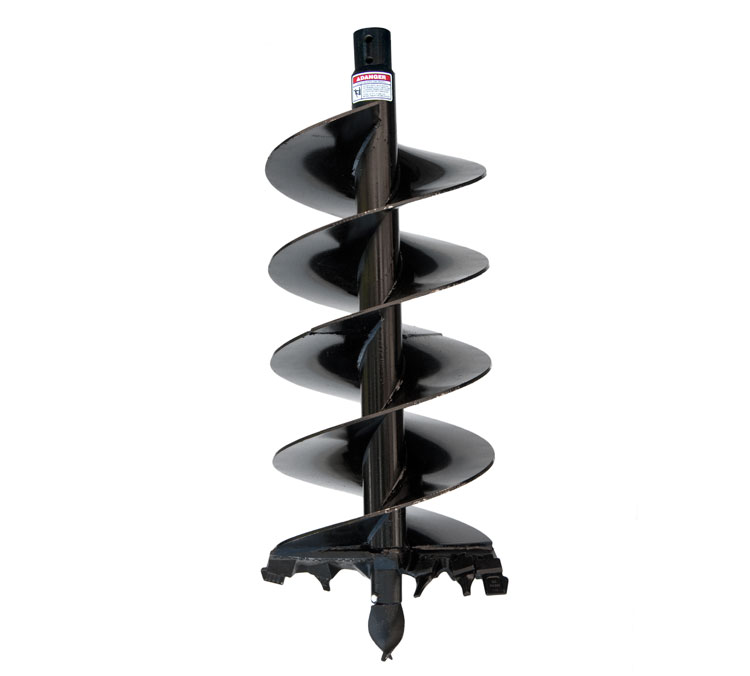  Cast Auger for difficult ground conditions-fracturable rock, asphalt, frozen ground, heavy clay, & compacted soils.