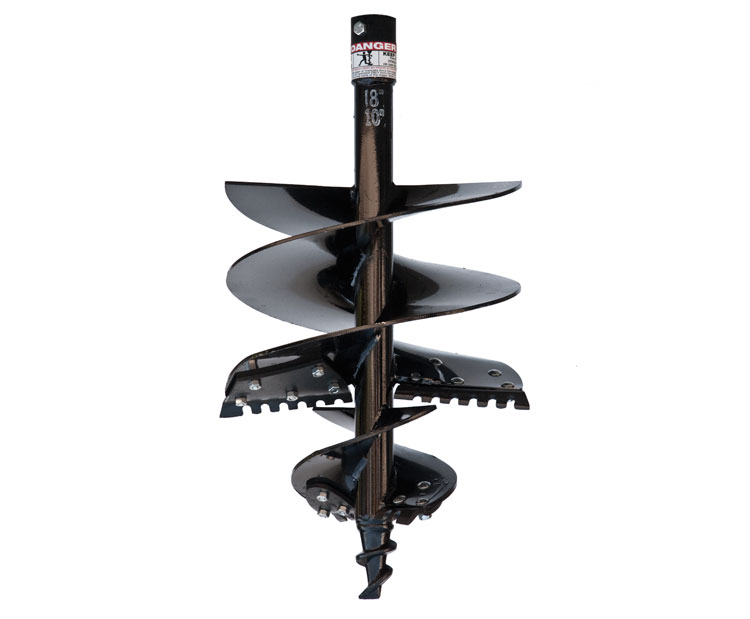  Step Auger design for bulb type tree planting.