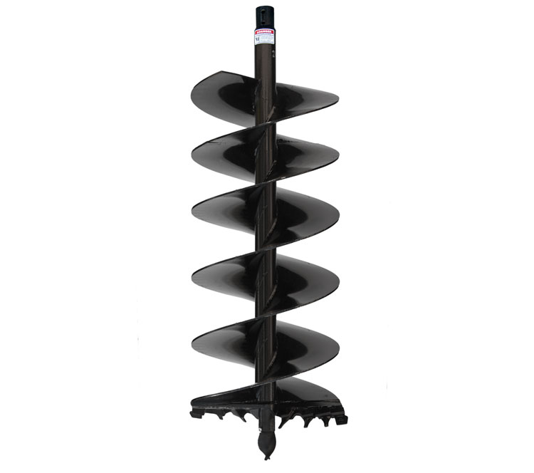  Cast Auger for difficult ground conditions-fracturable rock, asphalt, frozen ground, heavy clay, & compacted soils.