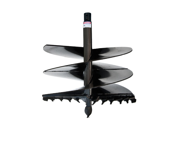  Cast Auger for difficult ground conditions-fracturable rock, asphalt, frozen ground, heavy clay, & compacted soils.