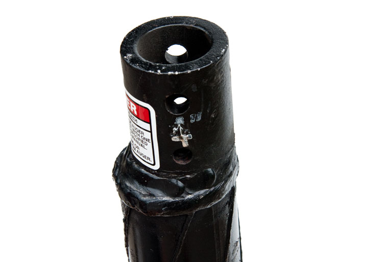 Dirtless digging solution which produces a hole with no loose dirt in the bottom or around the top of the hole.