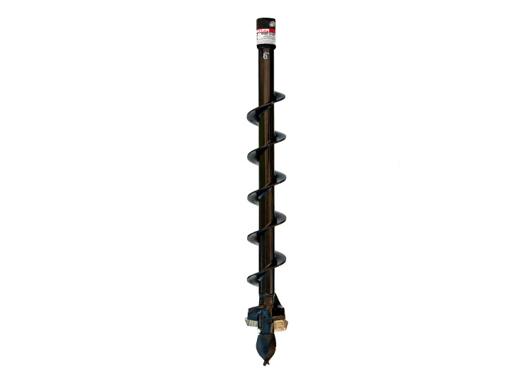 Cast Auger for difficult ground conditions-fracturable rock, asphalt, frozen ground, heavy clay, & compacted soils.