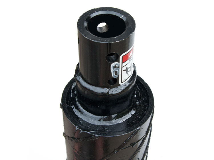  Dirtless digging solution which produces a hole with no loose dirt in the bottom or around the top of the hole.