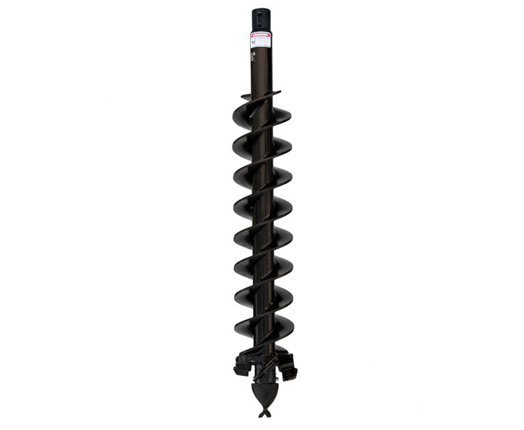 Cast Auger for difficult ground conditions-fracturable rock, asphalt, frozen ground, heavy clay, & compacted soils.