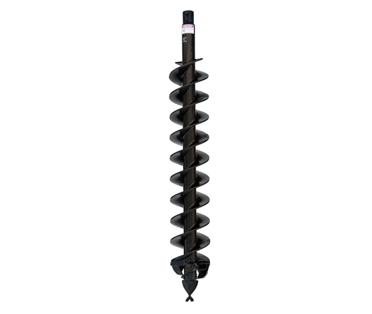 Cast Auger for difficult ground conditions-fracturable rock, asphalt, frozen ground, heavy clay, & compacted soils.