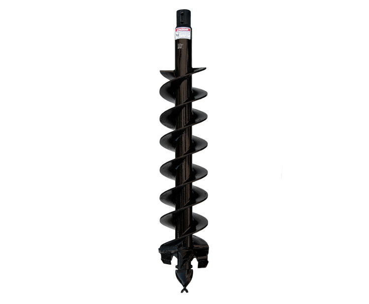 Cast Auger for difficult ground conditions-fracturable rock, asphalt, frozen ground, heavy clay, & compacted soils.
