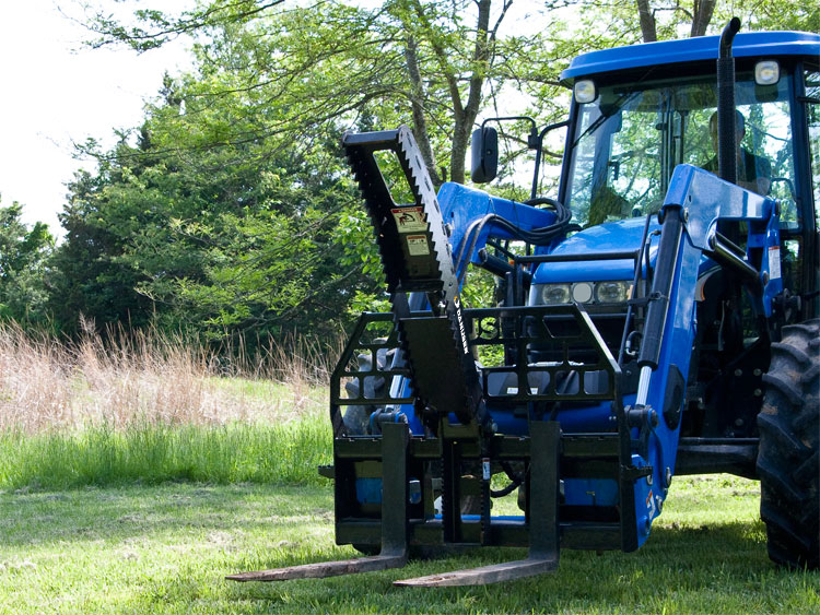 Lock & Load  Danuser is proud to introduce the Multi-Purpose Grapple as the newest accessory to the Danuser Pallet Fork line. Expand the functionality of your pallet forks to carry various items such as logs, rocks, pipe, brush, debris, hay bales, fence posts and more. Versatile working options permit the Multi-Purpose Grapple to be pinned in an upright position which allows for normal pallet fork use without the hassle of removing the grapple from the frame (no tools required). With a maximum opening of 55