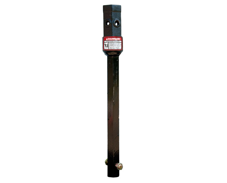 24" Long Fixed Extension - 2" Hex