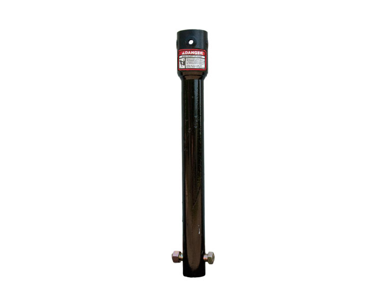 Fixed length extensions extend the augers digging depth by the length of the extension.