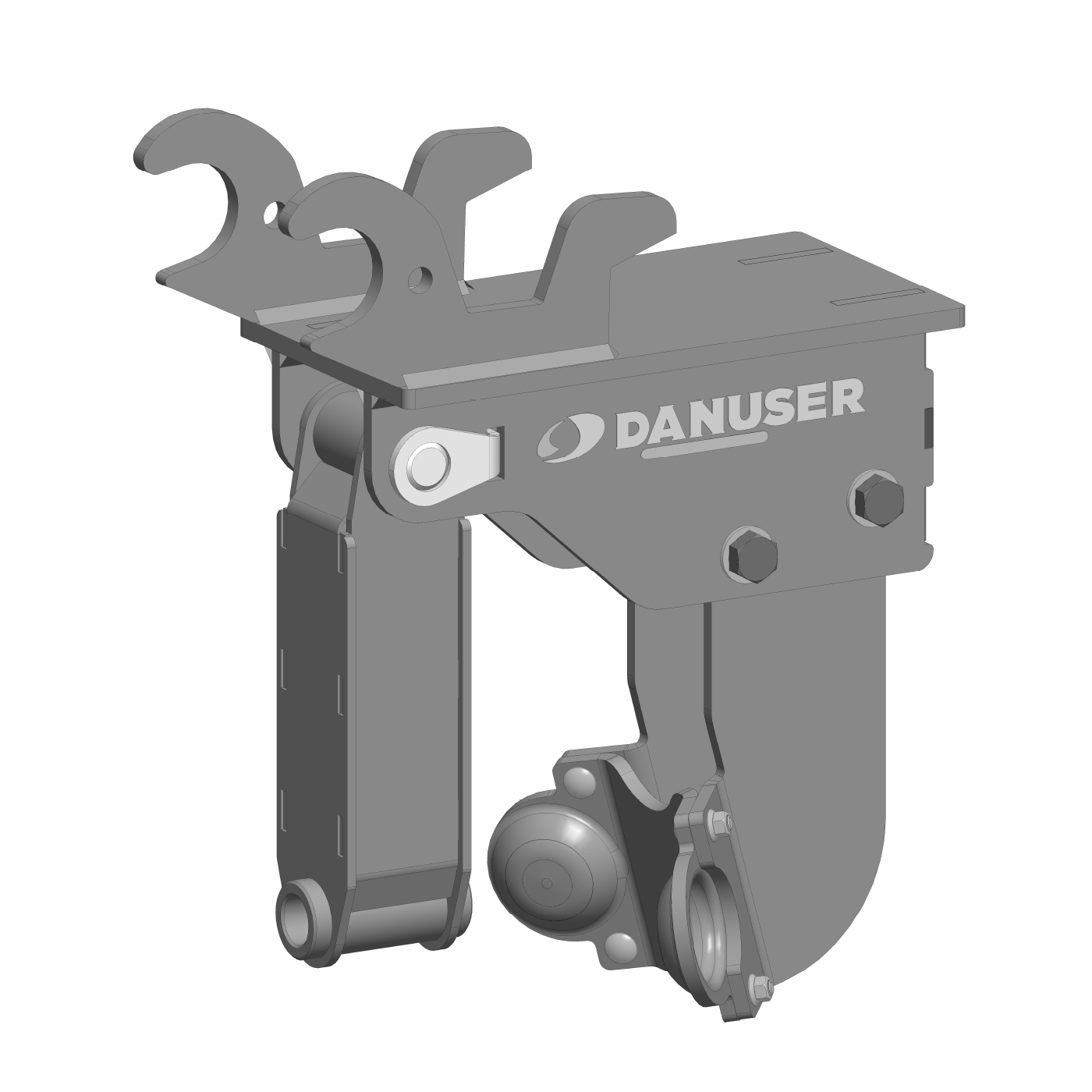 Mount that allows an EP Auger Drive to be used on John Deere 17D, 17G, 17P machines.