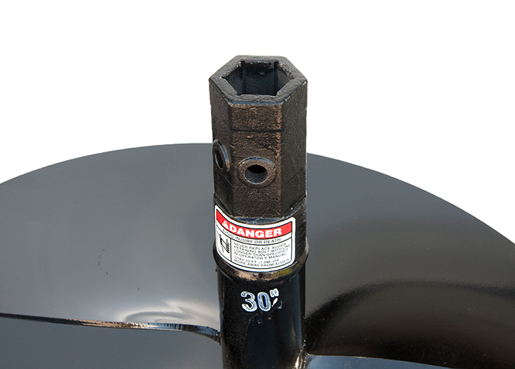 2 inch hex collar on 30 in auger bit