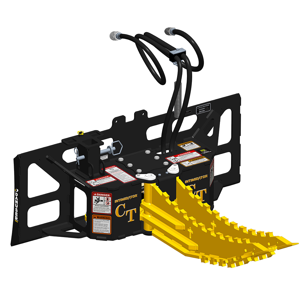 Intimidator CT Skid Steer Mount product image with white background