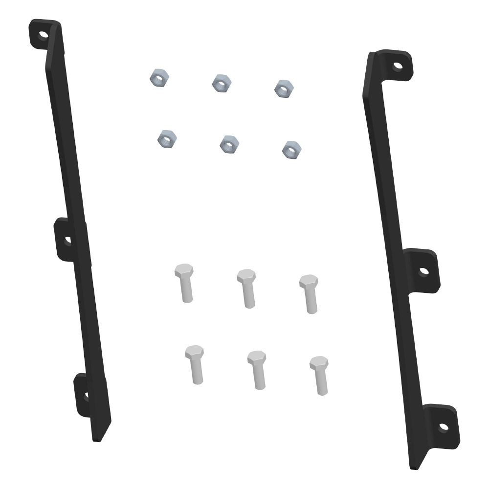 components of the Bob-Tach adapter kit for the Intimidator CT