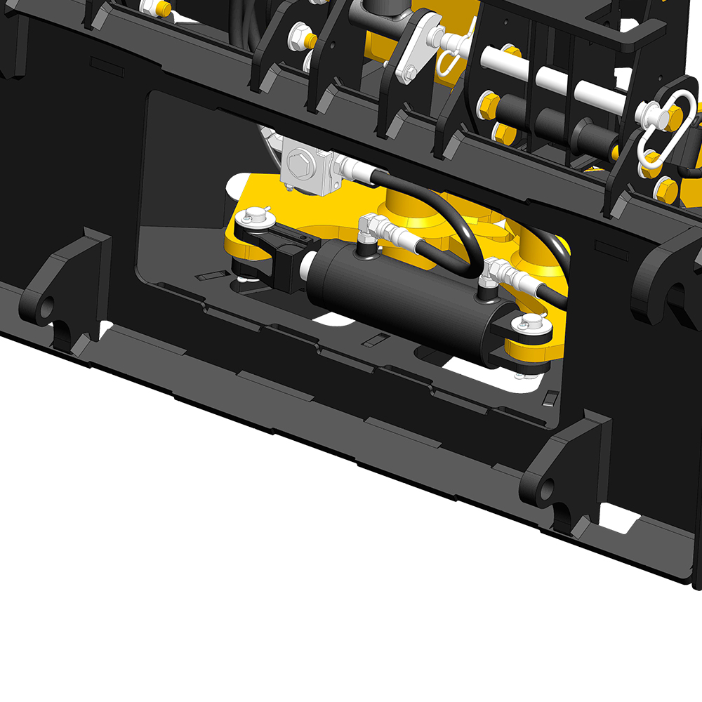 close up showing back of Intimidator Euro Global mount
