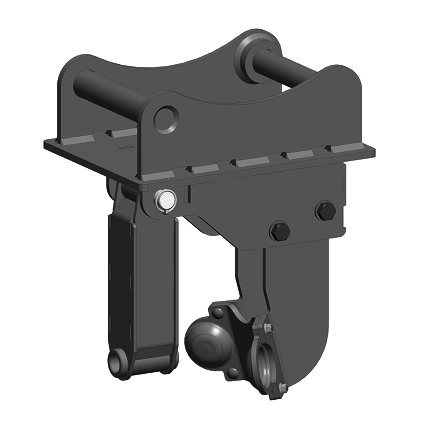 Mount that allows an EP Auger Drive to be used on CAT 420D, 420E machines.