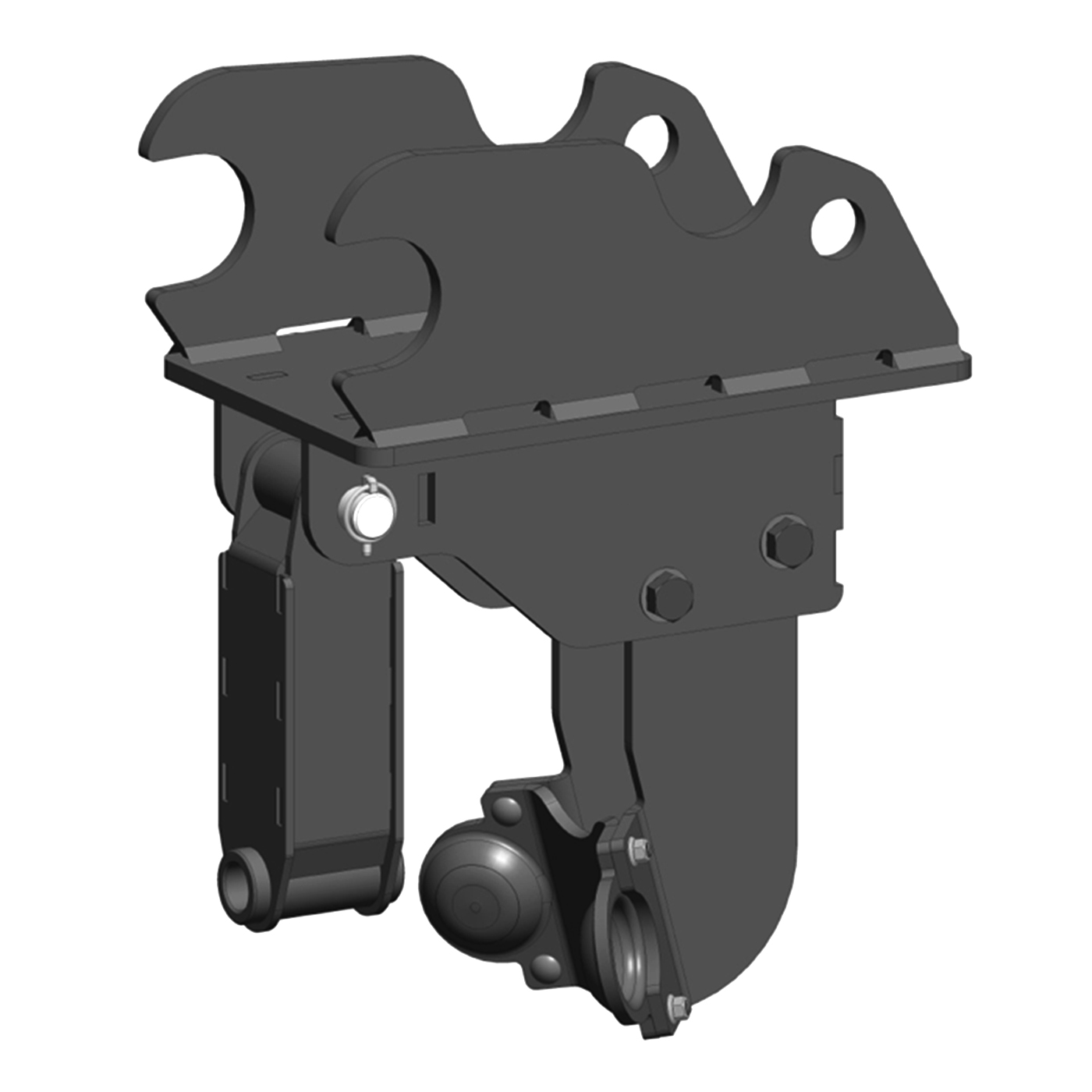 Mount that allows an EP Auger Drive to be used on Kubota KX057, U48, U55 machines.