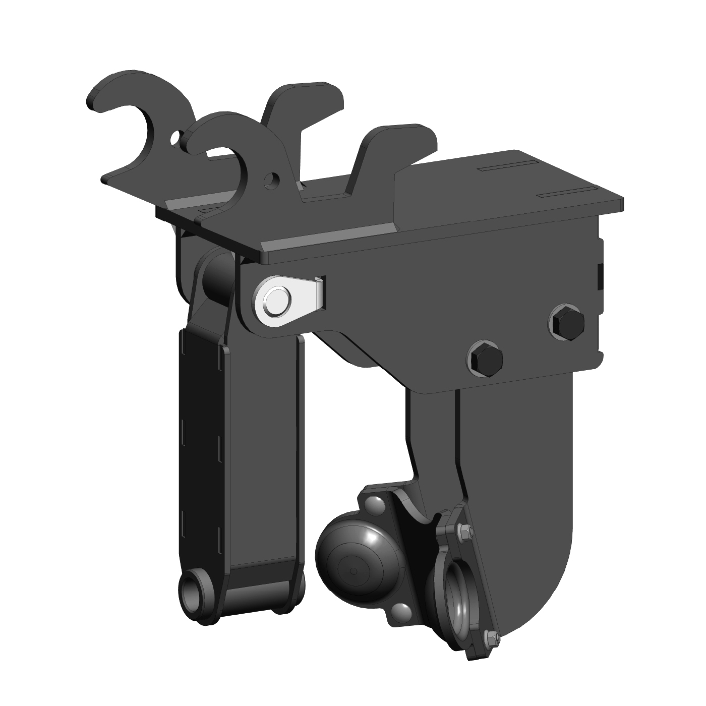 Mount that allows an EP Auger Drive to be used on John Deere 17D, 17G, 17P machines.