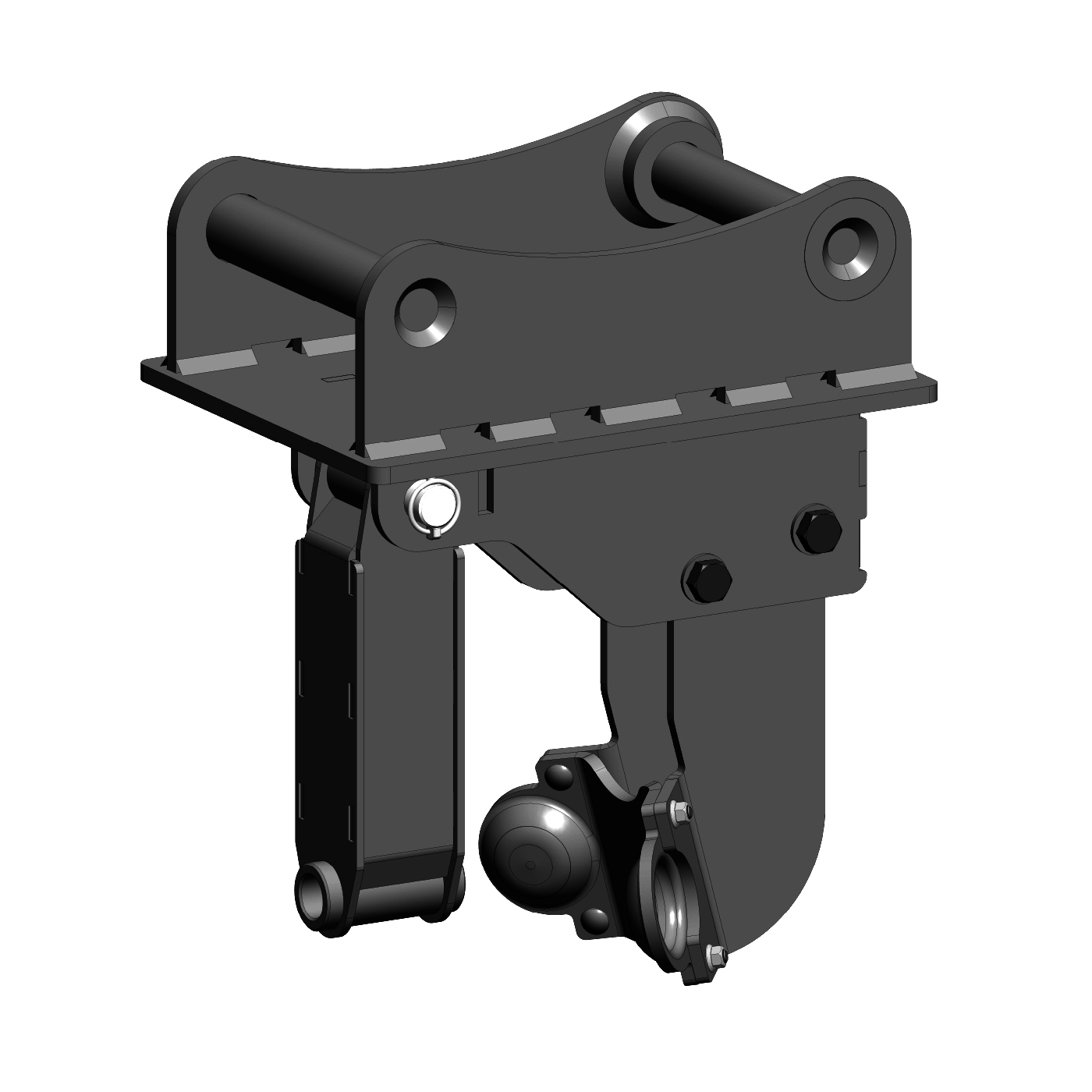 Mount that allows an EP Auger Drive to be used on CAT 416B machines.