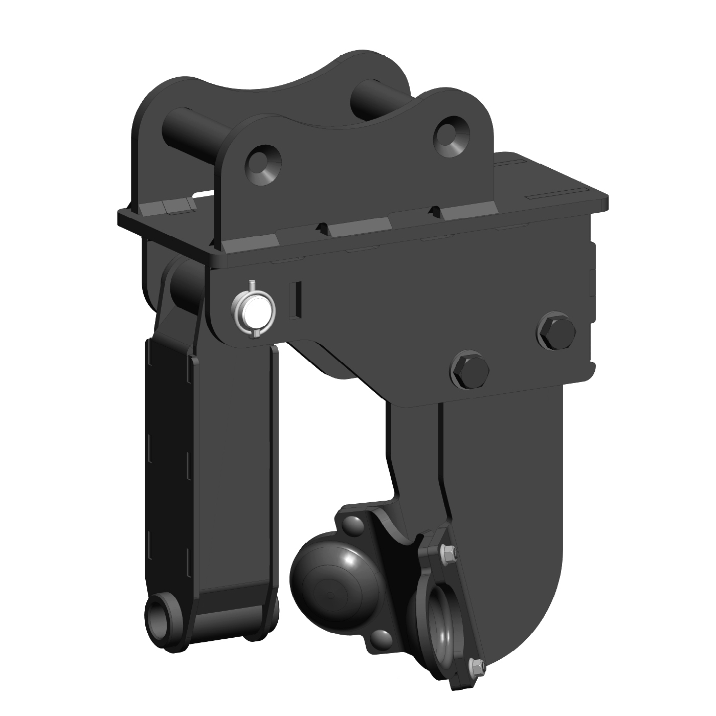 Mount that allows an EP Auger Drive to be used on CAT 303CR/CCR, 303E/E2, 303.5E/E2, 304E/E2 machines.
