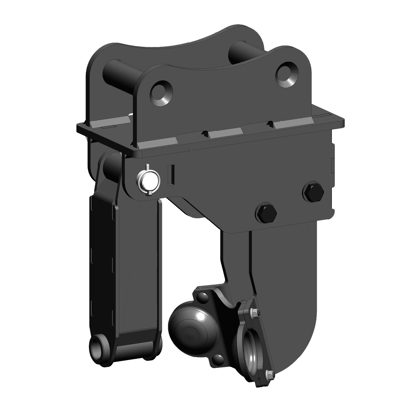 Mount that allows an EP Auger Drive to be used on ​​​​​​​Sany SY50U machines.
