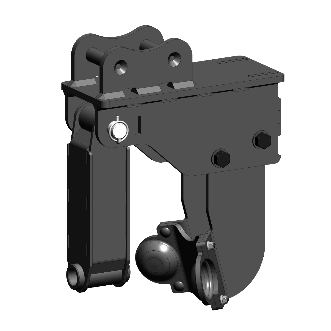 Mount that allows an EP Auger Drive to be used on ​​​​​​​JCB 18Z, 19C machines.