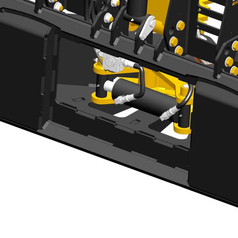 Back of Intimidator XL showing maintenance location