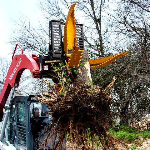 Intimidator XL pulling stump