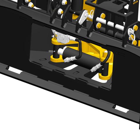back of Intimidator XL showing maintenance location