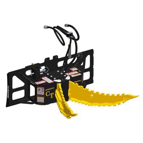 Intimidator CT product image with white background jaws open no grapple